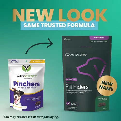 Miniatura 2 de VETRISCIENCE Pinchers extra grandes, píldoras masticables no grasosas con probióticos para perros, píldoras de disfraz, cápsulas y tabletas, suaves