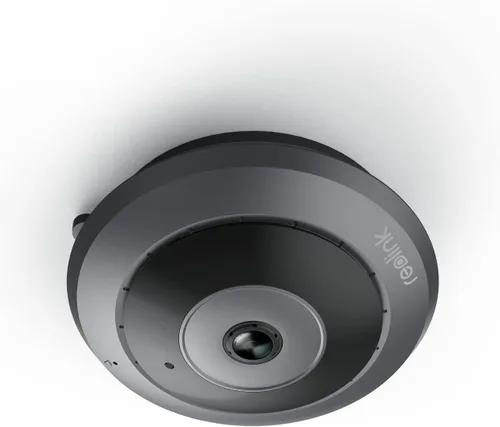 REOLINK Cámara de seguridad WiFi ojo de pez, 2K+ 6MP 360° Panorama, 2.4/5GHz WiFi Cámara de seguridad inalámbrica para interiores, detección de