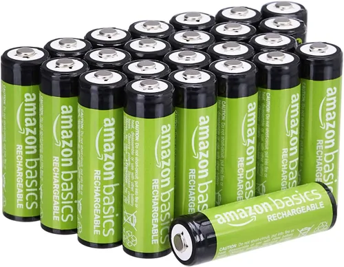 Miniatura 9 de Amazon Basics - Paquete de 4 baterías recargables AA, rendimiento de 2,000 mAh, precargadas, se recargan hasta 1000 veces