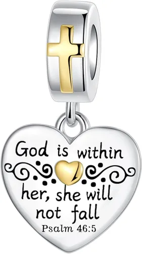 Miniatura 173 de Abalorios de plata de ley 925 con letras de la A ~ Z, para pulseras, collares, Día de San Valentín, Día de la Madre, joyería regalos para mujeres