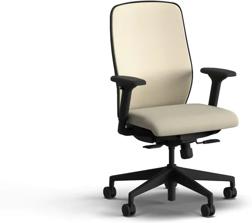 Miniatura 21 de HON Nucleus - Silla de trabajo con control avanzado de inclinación sincronizada, silla de oficina con soporte lumbar, brazos ajustables en altura