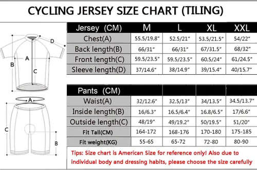 Miniatura 7 de ZEROBIKE Conjunto de camiseta de ciclismo de manga corta para hombre, transpirable, de secado rápido, acolchado, 3D, ropa de bicicleta MTB