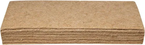 Chanvra Grow Microgreens - Tapete de cultivo natural para kits de brotación de cultivo, almohadillas de cáñamo hidropónicas, tapete de cultivo de