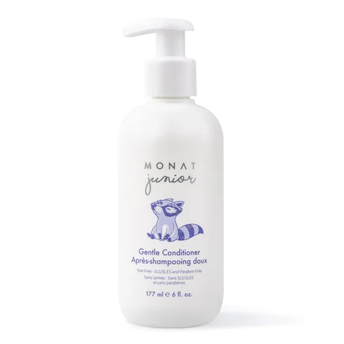 MONAT Acondicionador Junior Gentle - Un acondicionador para el cabello antiencrespamiento seguro y suave para niños que se enjuaga rápidamente. Todo