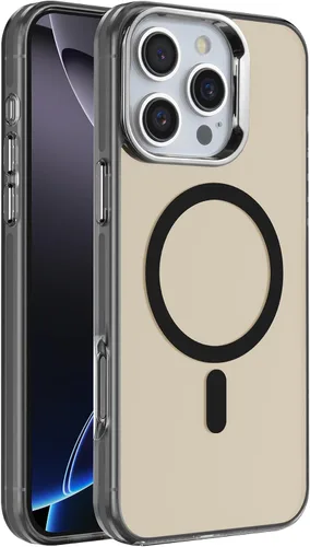 Miniatura 78 de S. Tedazo Funda magnética para iPhone 7/8 Plus (5.5 pulgadas) compatible con MagSafe, [no amarillenta] delgada, a prueba de golpes, funda para Negro