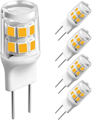 Miniatura 5 de Bombilla LED G8, 3 W (equivalente a halógeno de 20 W-25 W), base bi-pin G8 GY8.6, para iluminación de cocina debajo del mostrador, luz debajo