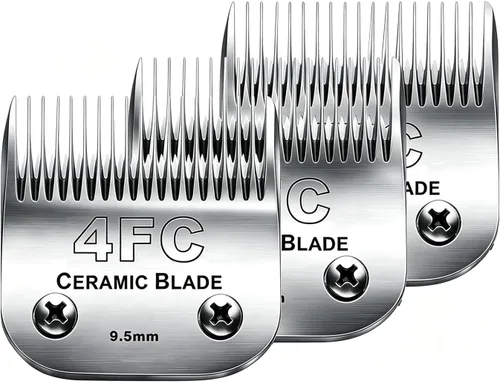Miniatura 14 de 3 piezas 30 cuchillas para cortapelos de aseo canino Compatibles con Andis Pet Clipper/Oster A5/Wahl KM Series Cortapelo para perros, cuchilla