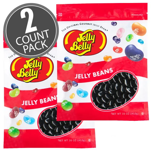 Miniatura 13 de Jelly Belly Frijoles de Jalea de Vainilla Francesa - Bolsa Resellable de 1 Libra (16 Onzas) - Genuinos, Oficiales, Directamente de la Fuente