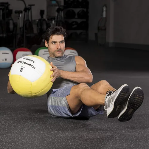 Miniatura 6 de Pelotas de gimnasio Champion Sports Rhino Promax Slam con agarre antideslizante. Pelota de ejercicio Crossfit, TRX, Pliometria, ejercicios mixtos.