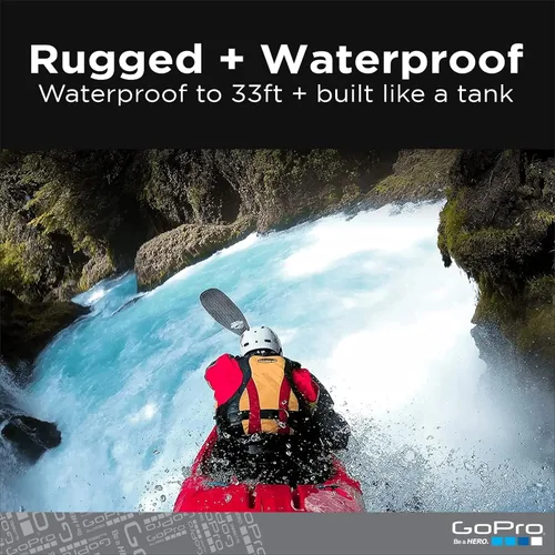Miniatura 5 de GoPro HERO9 Black - Paquete de comercio electrónico - Cámara de acción impermeable con pantalla LCD frontal y pantalla trasera táctil, video 5K