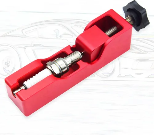 Miniatura 7 de Kingson Herramienta universal para bujías con medidor de calibrador compatible con la mayoría de bujías de 0.394 in, 0.472 in, 0.551 in y 0.630 in