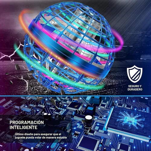 Miniatura 6 de LEMATRIX Juguete de bola de orbe volador 2023, bola flotante Boomerang Fly Fidget Spinner, juguetes geniales regalos para niños y niñas de 6, 7, 8