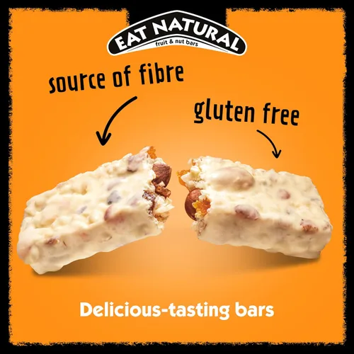 Miniatura 6 de Eat Natural Barra de Frutas y Nueces con Recubrimiento de Almendra Albaricoque y Yogur, 5.29 oz