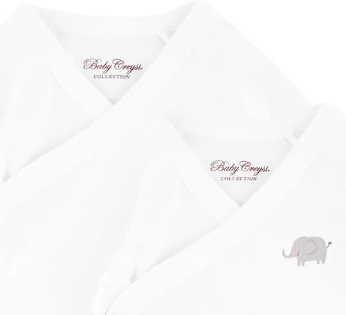 Miniatura 2 de Unisex Baby Bodysuits Packs I White Long and short sleeve Bodysuits I Breathable & Comfort