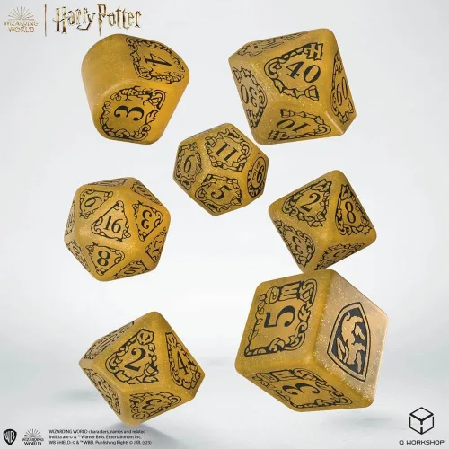 Miniatura 2 de Harry Potter Hufflepuff - Dados modernos amarillos