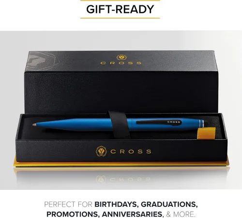 Miniatura 5 de Cross Tech2 Recargable Tech2 Presentado en una Caja de Regalo Premium - Punta Media, Tinta Negra, Azul