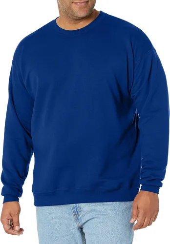 Miniatura 49 de Hanes EcoSmart - Sudadera de forro polar con cuello redondo para hombre, disponible en tallas grandes y altas, paquete de 1 o 2