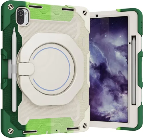 Miniatura 24 de Funda para Xiaomi Pad 5 de 11.0 pulgadas, PC + silicona de 3 capas Combo Armor Heavy Duty Cubierta a prueba de golpes para Xiaomi Pad 5 Pro 5G