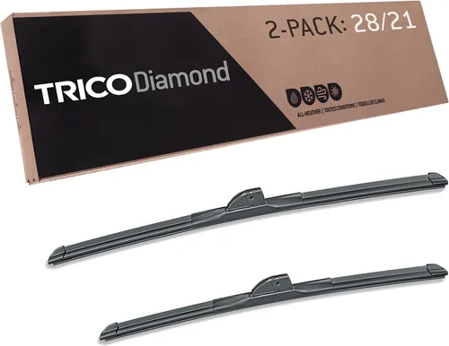 Miniatura 40 de TRICO Gold 21" + 19" Juego de 2 limpiaparabrisas de repuesto automotriz de primera calidad, limpiaparabrisas de haz para lado del pasajero