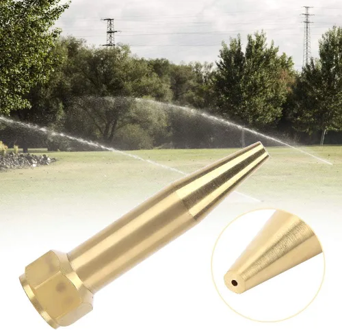 Miniatura 2 de Boquilla de nebulización G3/8 pulgadas, cabezal rociador de larga distancia, boquilla atomizadora, rociadores para jardinería riego suministros