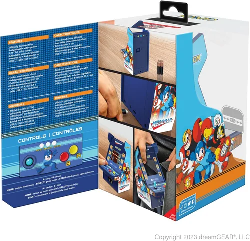 Miniatura 8 de My Arcade Mega Man Micro Player Pro: Mega Man Retro Games, Titles 1 Through 6, Classic Video