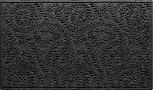 Miniatura 25 de WaterHog Tapete para Puerta Interior/Exterior, 2' x 5', Fabricado en Estados Unidos, Alfombra de Puerta Frontal Duradera y Antideslizante, Gris