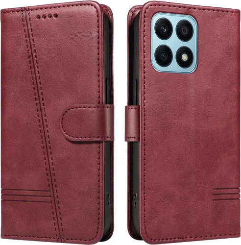 Miniatura 170 de Funda con tapa para Huawei Nova Lite 3, protección de 360 grados, a prueba de golpes, de piel sintética, con función atril y 3 ranuras