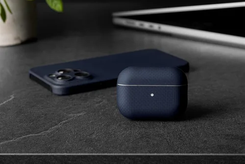Miniatura 6 de Latercase Compatible con AirPods Pro 3 Willy Blue Funda duradera para AirPods Pro 3 Fibra de aramida fina de 0.024 in, 0.024 in, 0.21 oz