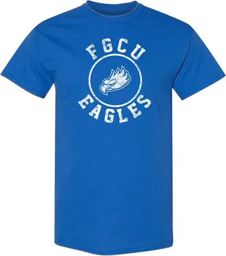 Miniatura 52 de UGP Campus Apparel AS04 - Camiseta con logotipo de círculo envejecido