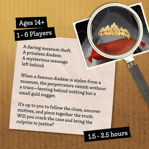 Miniatura 2 de Hidden Games: La Corona de Medianoche – Juego de Misterio de Asesinato Sin Resolver – Investigación de Archivos de Casos Cerrado – Juega Detective