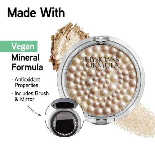 Miniatura 4 de Polvo Physicians Formula Mineral Glow Pearls Powder Palette, 28 oz. Perla de bronce claro