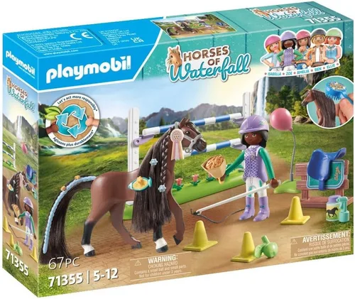 Miniatura 2 de Playmobil Caballos de cascada: Saltarse Arena con Zoe y Blaze