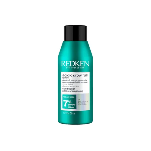 Redken Acidic Grow Full System - Acondicionador ligero para cabello de aspecto más grueso y cuero cabelludo hidratado, con ácido azelaico