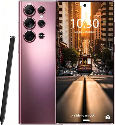 Miniatura 14 de Teléfono C24 Ultra desbloqueado, 8 GB+256 GB de gran almacenamiento, teléfono celular Android 14, batería desbloqueada de 6800 mAh, 6.8 pulgadas/5G