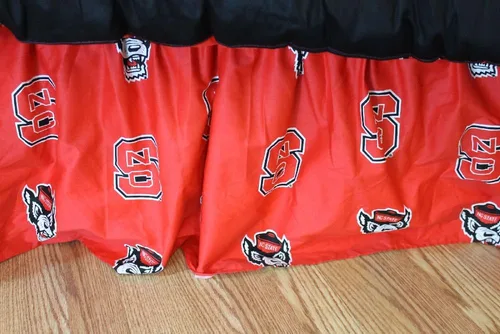 Miniatura 36 de College Covers Everything Comfy Nebraska Cornhuskers - Falda de cama con volantes, tamaño individual