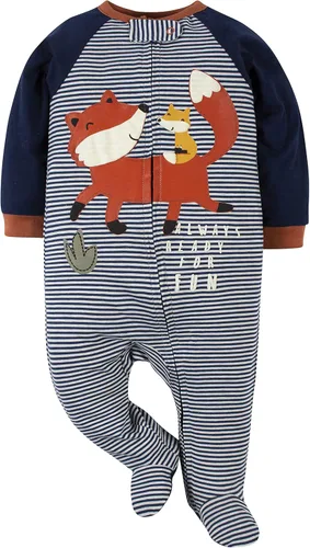 Miniatura 2 de Gerber Sleep 'N Play - Paquete de 2 bebés, Blue Fox Adventure