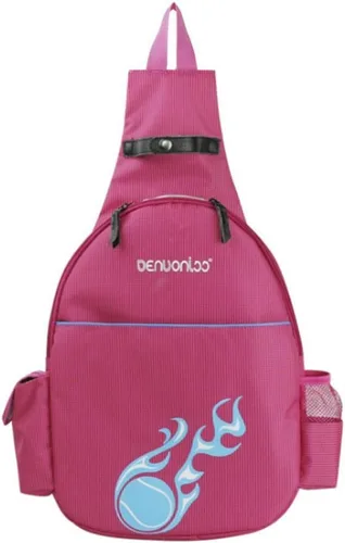 Klau mochila para raquetas de tenis Rojo rosa