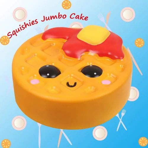 Miniatura 7 de Anboor Jumbo Squishy Cake Food 9.4" Squishies Giant Kawaii Toy Slow Rising Candy perfumado Juguete para aliviar el estrés para niños y adultos