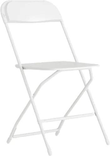 Miniatura 31 de Flash Furniture Hercules Series Silla plegable de plástico, color rojo, paquete de 6, capacidad de peso de 650 libras, cómoda silla para eventos