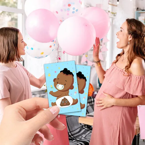 Miniatura 5 de Juego de cartas de rifa, boletos de lotería y premios de puerta, tarjetas para raspar, recuerdo de fiesta de baby shower y actividad, 38 tarjetas