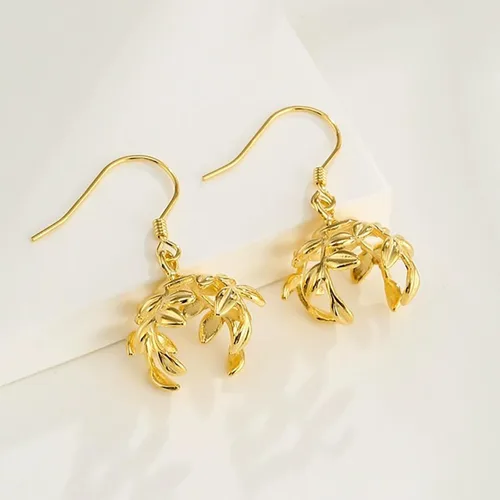 Miniatura 3 de Aretes de gancho de plata de ley 925 para fabricación de joyas de perlas, montaje de aretes colgantes para ajuste de camafeo de perlas, búsqueda