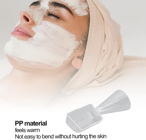 Miniatura 2 de 10 Uds. DIY máscara facial taza de medición multifuncional precisa máscara de cuchara herramienta de mezcla con escala para el hogar spa hacer