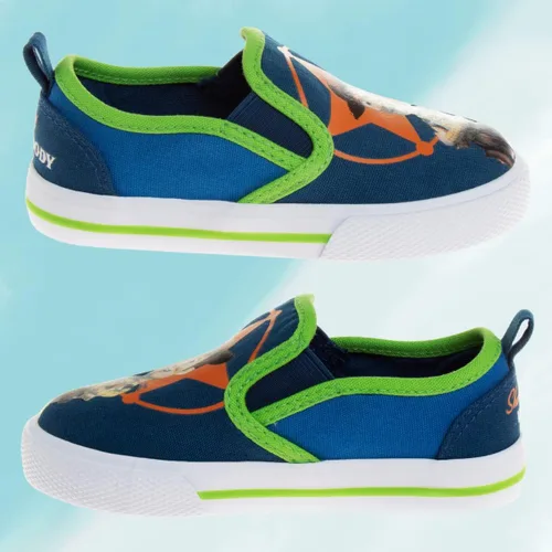 Miniatura 4 de Josmo Mickey Mouse Toy Story Paw Patrol Zapatos Buzz Lightyear Chase Marshall - Tenis de lona para niños pequeños (niños pequeños) (talla 5-12)