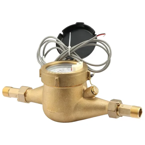 Miniatura 20 de DN15 Medidor de Agua 1/2" NPT, Certificación ISO4064, Medidor de Flujo Cúbico de Agua, Medidor de Agua Fría para Jardín/Hogar