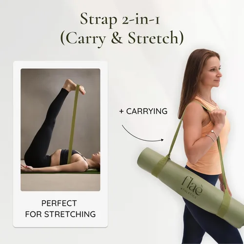 Miniatura 6 de Tapete de Yoga en forma de arco, goma de poliuretano ecológico, tapete de ejercicio antideslizante para Yoga, Pilates, entrenamiento en casa