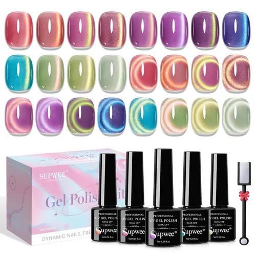 Miniatura 10 de Juego de esmaltes de uñas de 12 colores, secado rápido, esmalte de uñas natural natural rosa nude sin gel, esmalte de uñas de secado rápido