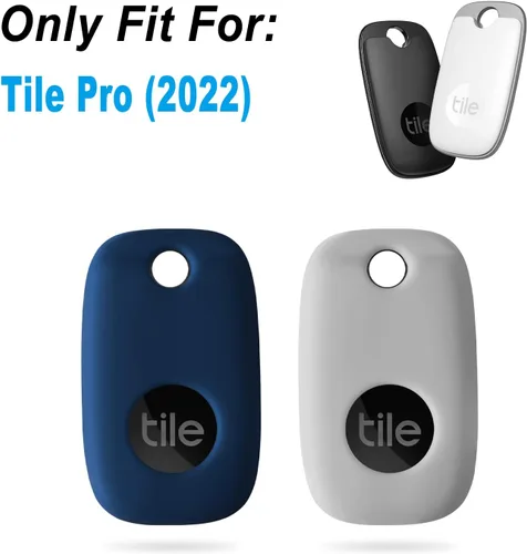 Miniatura 2 de Geiomoo Funda de silicona para Tile Pro 2022 Tracker, funda suave y flexible resistente a los arañazos con mosquetón
