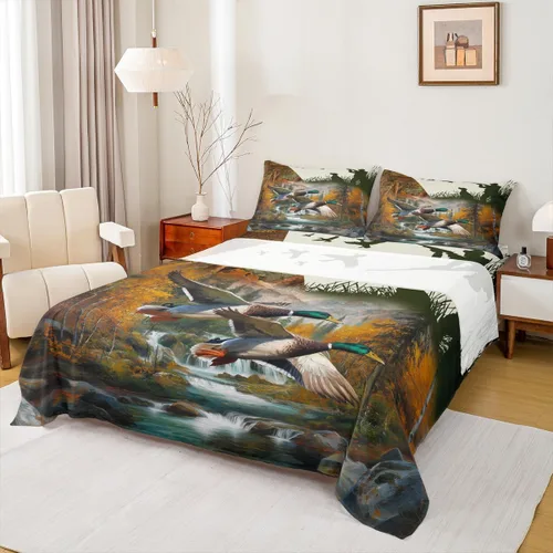 Miniatura 15 de Erosebridal Ropa de cama de 3 piezas de rosa roja, tamaño individual, sábana bajera y sábana encimera para mujeres y niñas, estampado de momentos