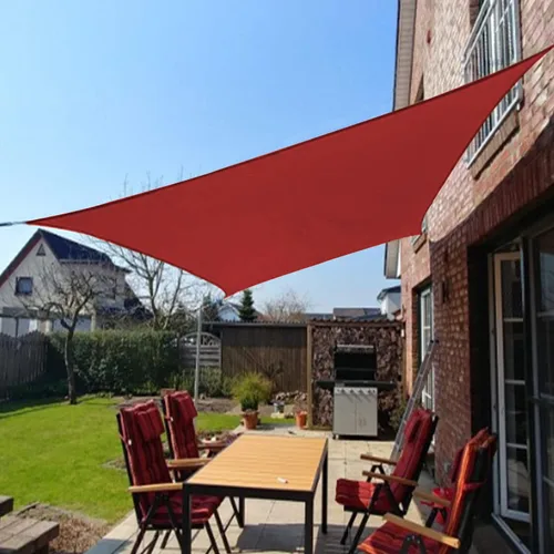 Miniatura 8 de COARBOR Toldo rectangular impermeable, perfecto para patio, exterior, jardín, personalizado, rojo, 16 x 16 pies