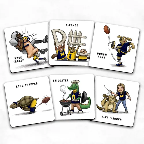 Miniatura 3 de YouTheFan Juego de Memoria y Combinación NCAA